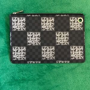 Christopher Nemeth X Louis Vuitton Damier Graphite Brazza Continental Wallet